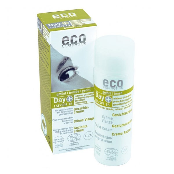 eco cosmetics Day Gesichtscreme getönt LSF 15 50 ml