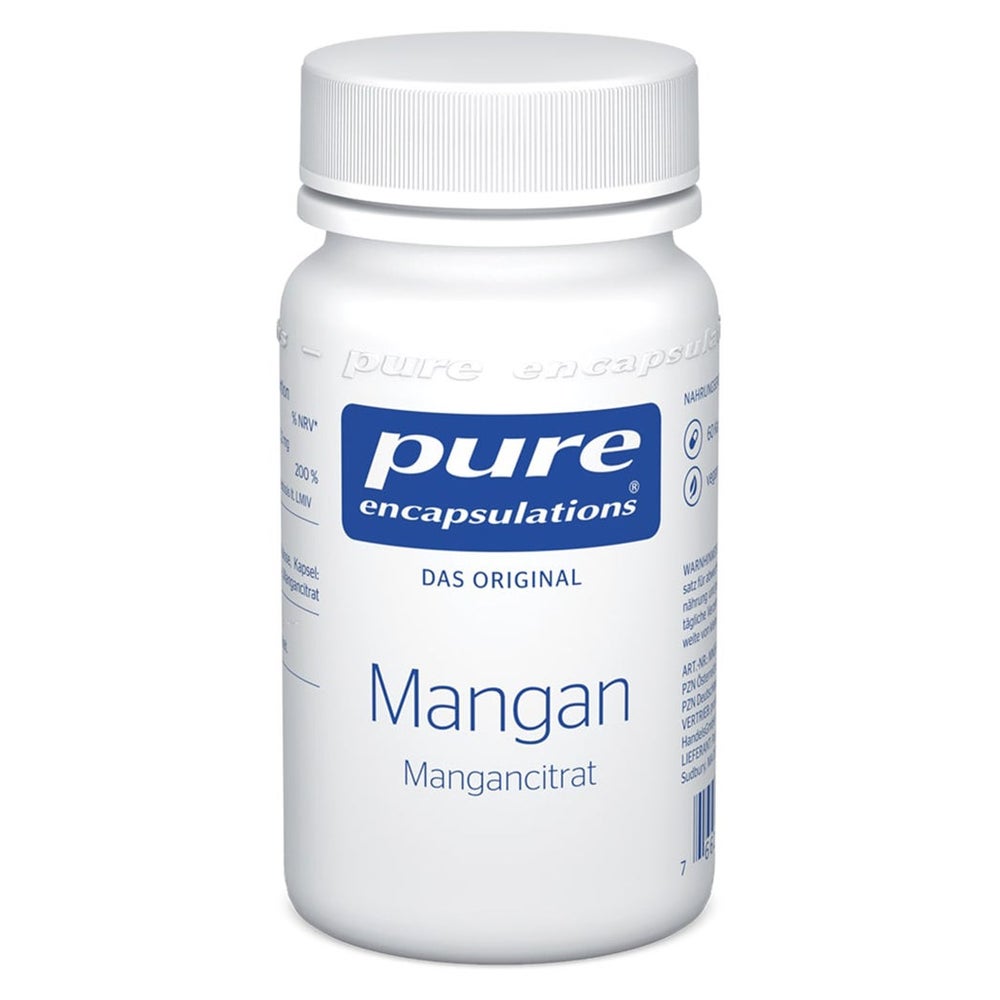 pure encapsulations® Mangan (Mangancitrat) 60 St