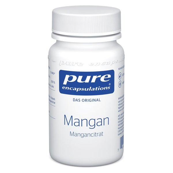 pure encapsulations® Mangan (Mangancitrat) 60 St