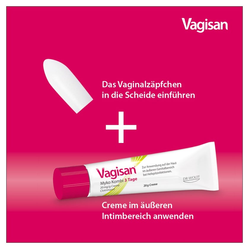 Vagisan Myko Kombi 3 Tage 1 P