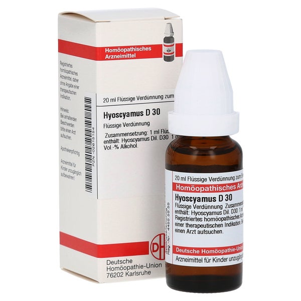 Hyoscyamus D 30 Dilution 20 ml