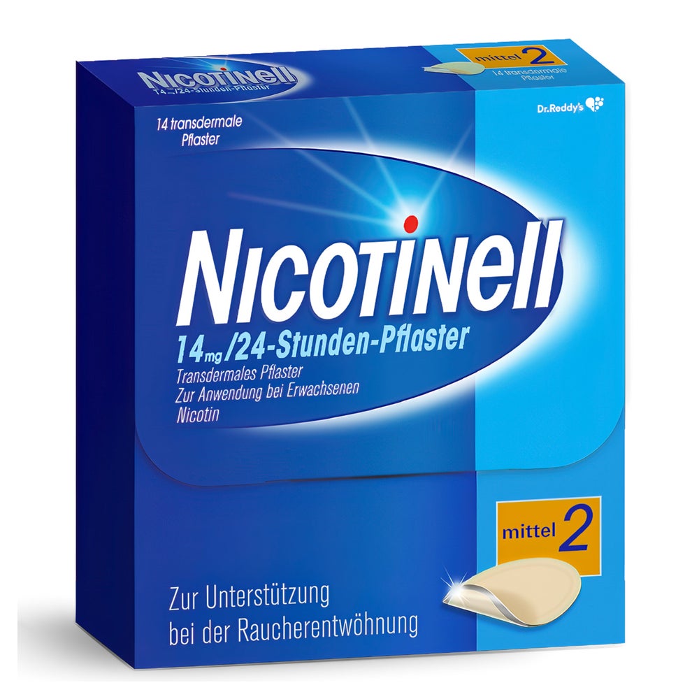 NICOTINELL 14 mg / 24-Stunden-Pflaster 14 St