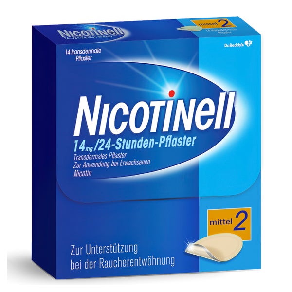 Nicotinell 14 mg/24-Stunden-Pflaster 14 St