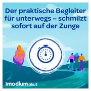 Imodium akut lingual Schmelztabletten bei akutem Durchfall 12 St