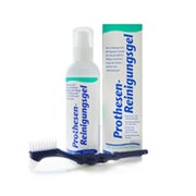K+K Prothesenreinigungsgel+reinigungsbür 150 ml