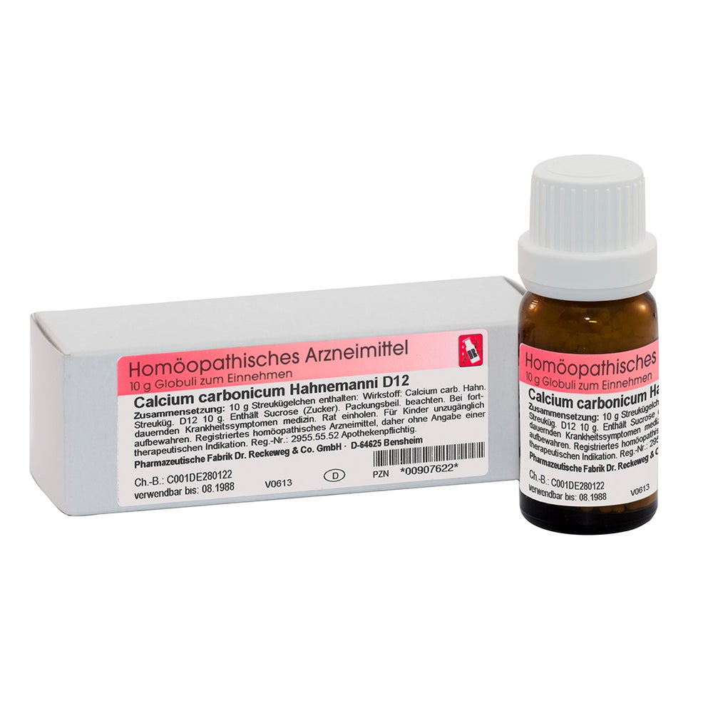 Dr. Reckeweg Calcium Carbonicum Hahnemanni D12 Globuli 10 g