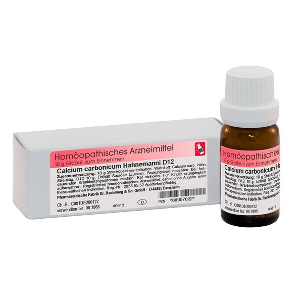 Dr. Reckeweg Calcium Carbonicum Hahnemanni D12 Globuli 10 g