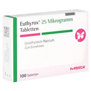 Euthyrox 25 Mikrogramm Tabletten 100 St
