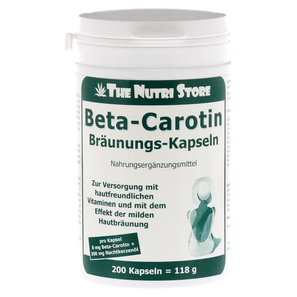 Carotin Bräunungs-kapseln Veget. 200 St