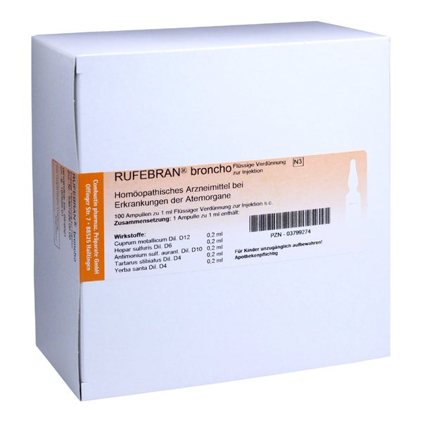 Rufebran Broncho Ampullen 100 St