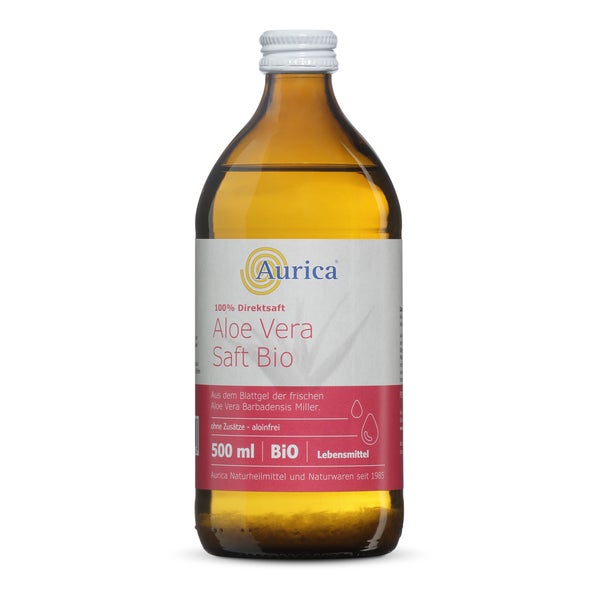 ALOE VERA SAFT Bio 100% 500 ml online kaufen | DocMorris