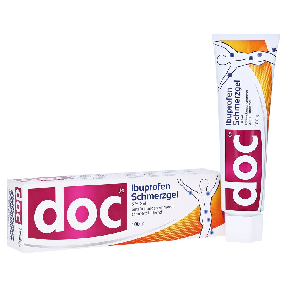 DOC Ibuprofen Schmerzgel 5% 100 g, von Hermes Arzneimittel