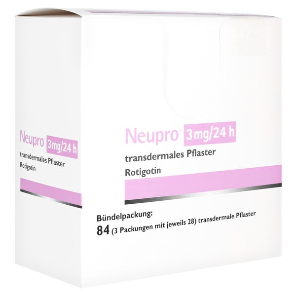 Neupro 3 Mg/24 h transdermale Pflaster 84 St
