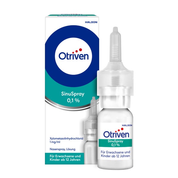 Otriven SinuSpray 0,1 % Nasenspray 10 ml