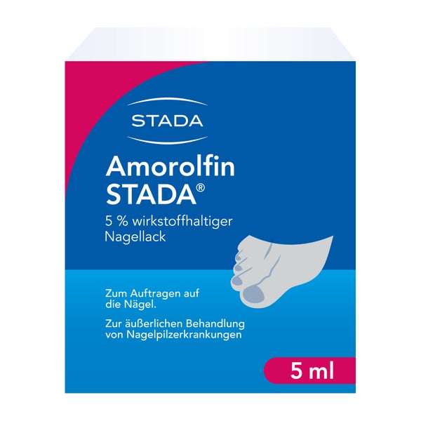 Amorolfin STADA 5% wirkstoffhaltiger Nagellack 5 ml