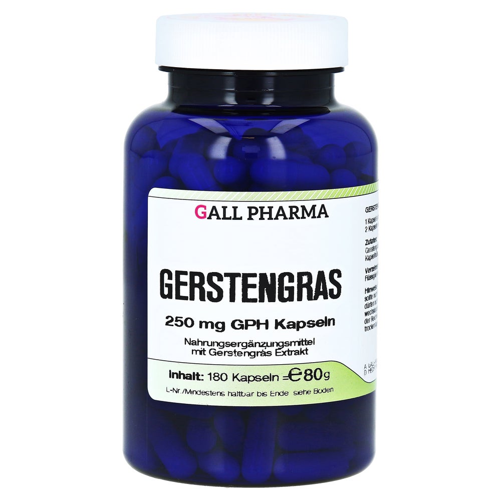 Gerstengras 250 mg GPH Kapseln 180 St