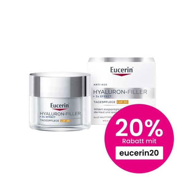 Eucerin Hyaluron-Filler + 3x Effect Tagespflege LSF 30 50 ml