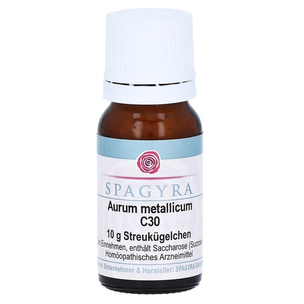 Aurum Metallicum C 30 Globuli 10 g