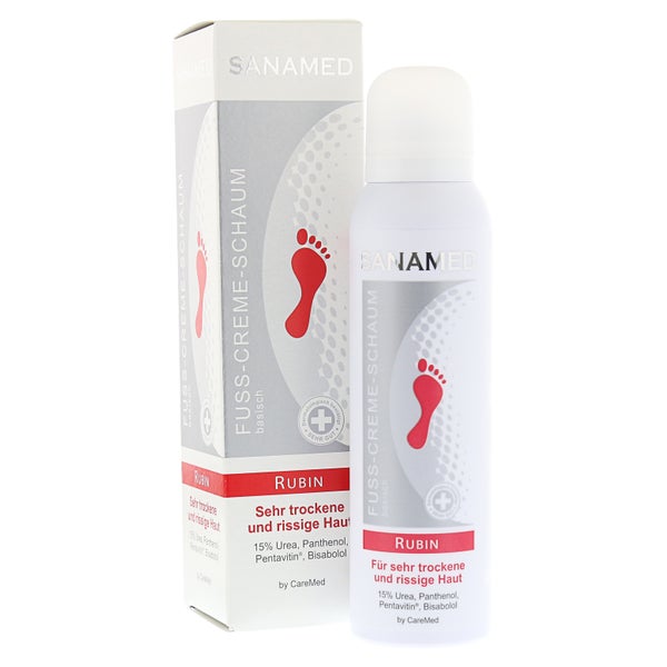 Rubin Sanamed Fußcremeschaum 150 ml