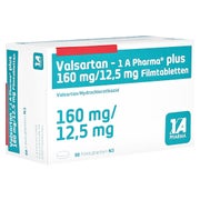 VALSARTAN-1A Pharma plus 160/12,5 mg Filmtabletten 98 St