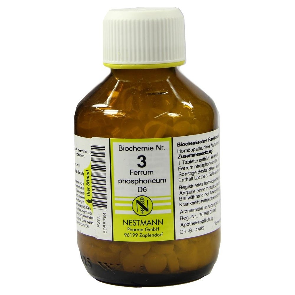 Biochemie 3 Ferrum phosphoricum D 6 Tabl 400 St