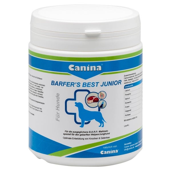 Barfers Best Junior Pulver f.Hunde 850 g