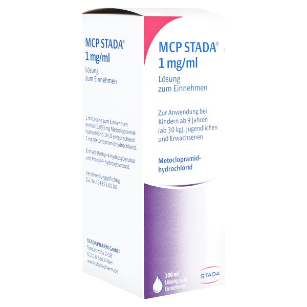 MCP Stada 1 mg/ml Lösung zum Einnehmen 100 ml