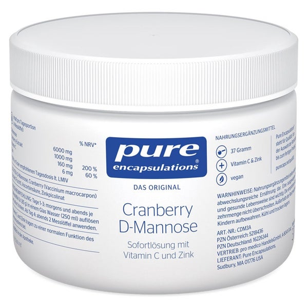 pure encapsulations® Cranberry D-Mannose 37 g