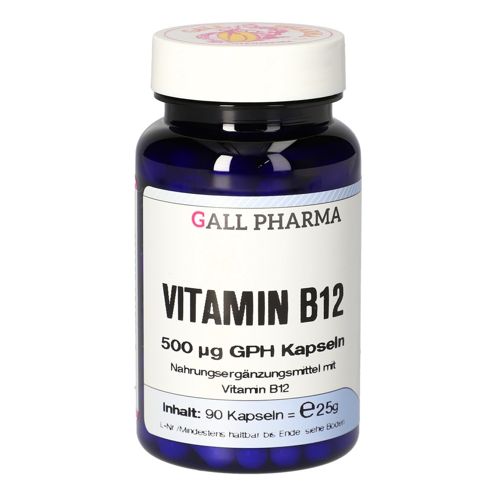 Vitamin B12 500 µg GPH Kapseln 90 St