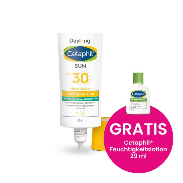 Cetaphil Sun Daylong Sensitive Gel-Fluid Gesicht SPF 30 30 ml