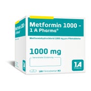 Metformin 1.000-1a Pharma 180 St