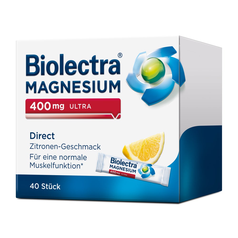 Biolectra® MAGNESIUM 400 mg ULTRA Direct 40 St