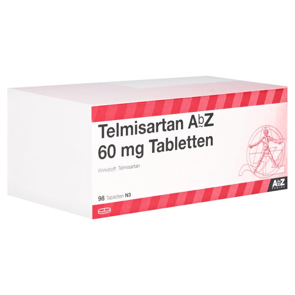 Telmisartan AbZ 60 mg Tabletten 98 St