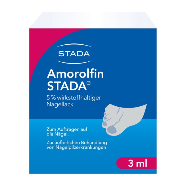 Amorolfin STADA 5% wirkstoffhaltiger Nagellack 3 ml