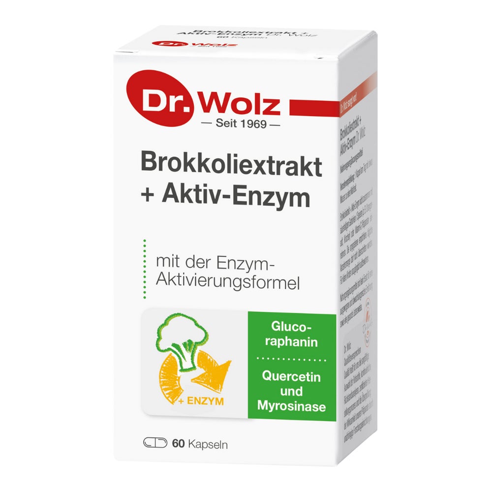 Dr. Wolz Brokkoliextrakt + Aktiv-Enzym 60 St
