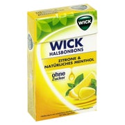 WICK Zitrone & natürliches Menthol Bonb. 46 g