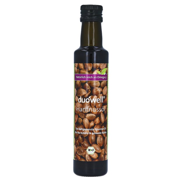 Hanfnussöl Bio Duowell DAS ÖL 250 ml