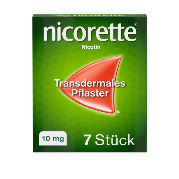nicorette TX Pflaster 10mg Nikotin 7 St