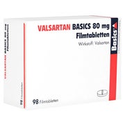 Valsartan Basics 80 mg Filmtabletten 98 St
