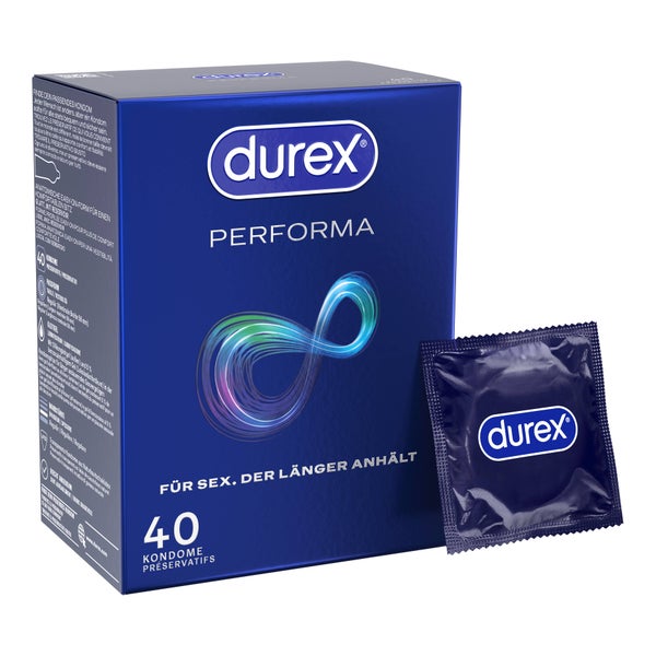 DUREX Performa Kondome - für ein länger anhaltendes Vergnügen 40 St