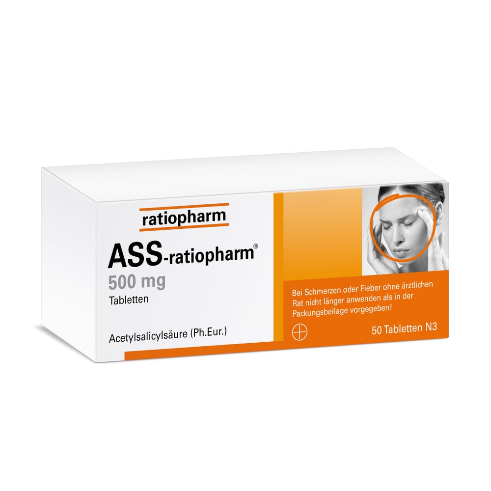 ASS-ratiopharm 500 mg Tabletten 50 St