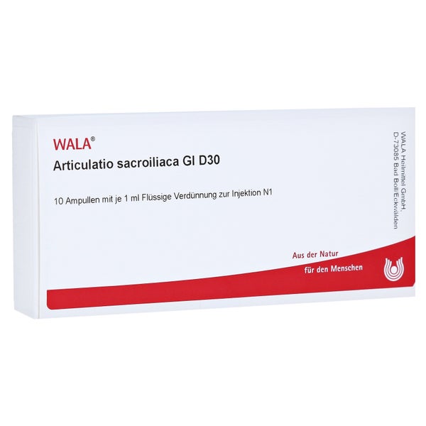 Articulatio Sacroiliaca GL D 30 Ampullen 10X1 ml