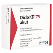 DICLO KD 75 akut Hartkaps.m.msr.überz.Pellets 20 St