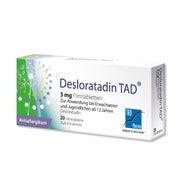 Produktabbildung: Desloratadin TAD 5 mg Filmtabletten 20 St
