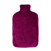 Öko-Wärmflasche 2,0 l mit Nickibezug purpur lila 1 St