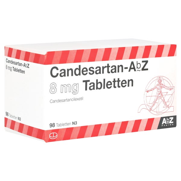 Candesartan AbZ 8 mg Tabletten 98 St