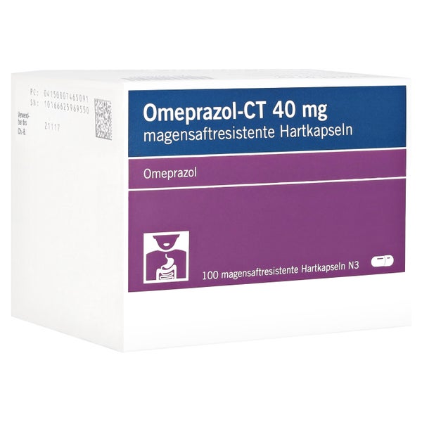 OMEPRAZOL-CT 40 mg Hartkapseln magensaftres. 100 St