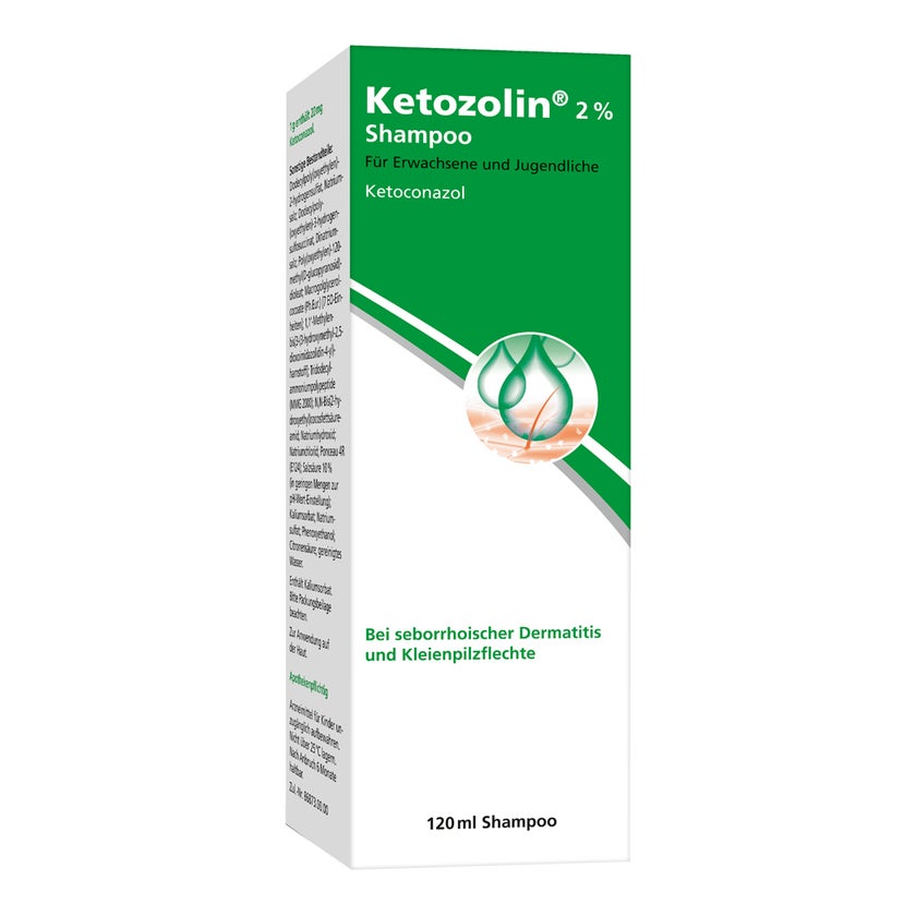 Ketozolin 2% Shampoo 120 ml