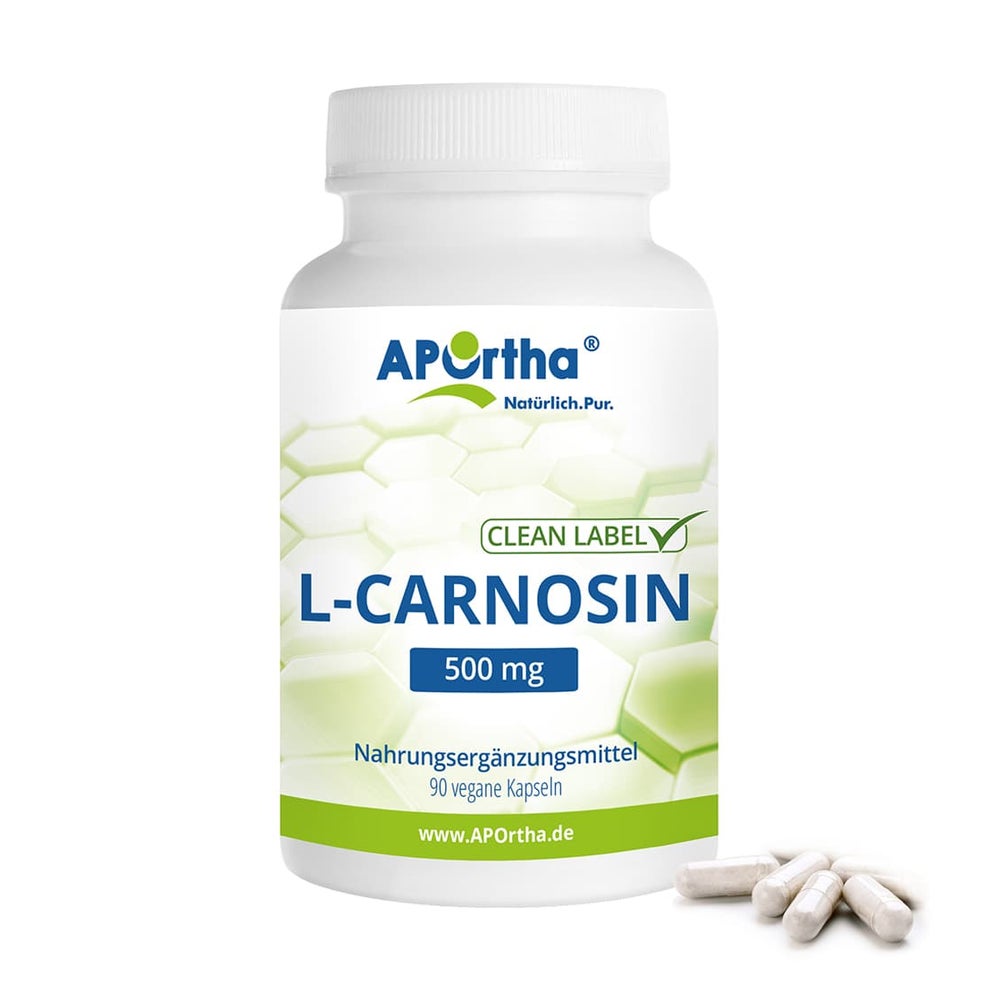 APOrtha® L-Carnosin 500 mg - vegane Kapseln 90 St