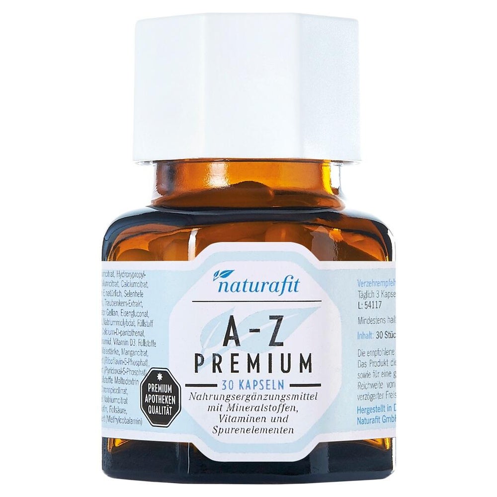 Naturafit A-Z Premium Kapseln 30 St